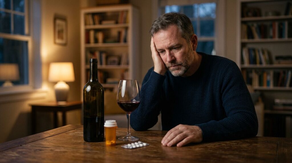Alkohol i depresja: Które przyszło pierwsze i jak leczyć?
