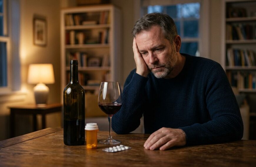Alkohol i depresja: Które przyszło pierwsze&hellip;