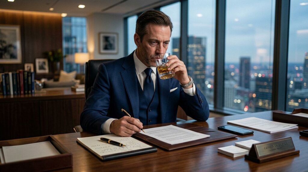 Alkoholizm wysokofunkcjonujący: Jak sukces zawodowy maskuje nałóg?