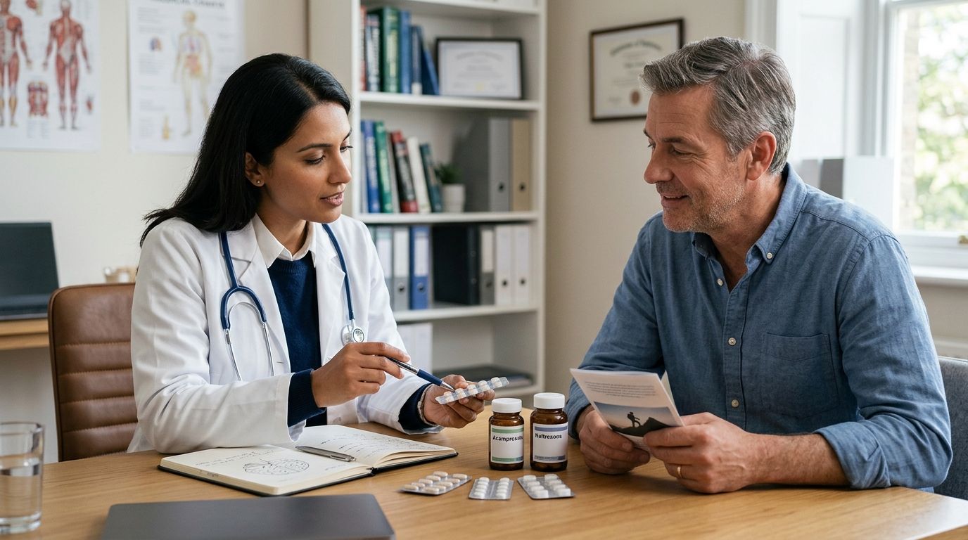 Gł&oacute;wne grupy lek&oacute;w w terapii alkoholizmu