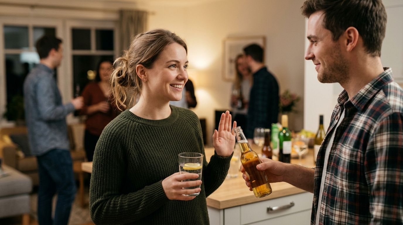 Jak odmówić alkoholu na imprezie bez wyjaśnień?