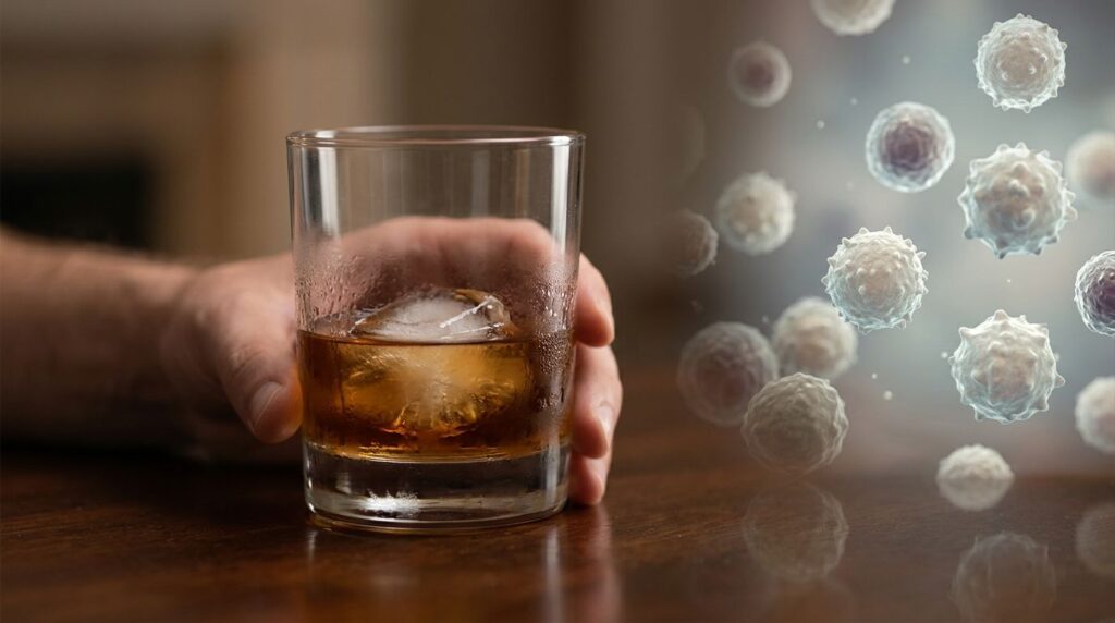 Alkohol a układ odpornościowy: Jak picie osłabia odporność?