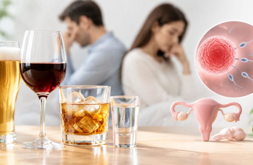 Alkohol a płodność: jak picie&hellip;